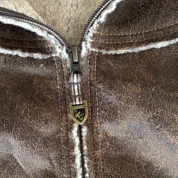 Kuhl Brown and Cream Hooded Jacket - Picture 4 of 5